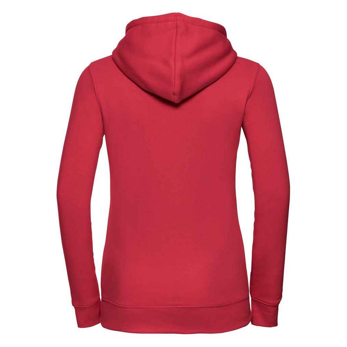 Klassischer Kapuzenpullover mit angerautem Fleece