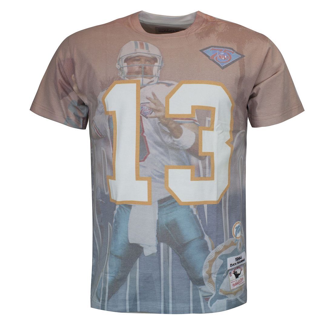 Mitchell & Ness City Pride Dan Marino Herren T-Shirt