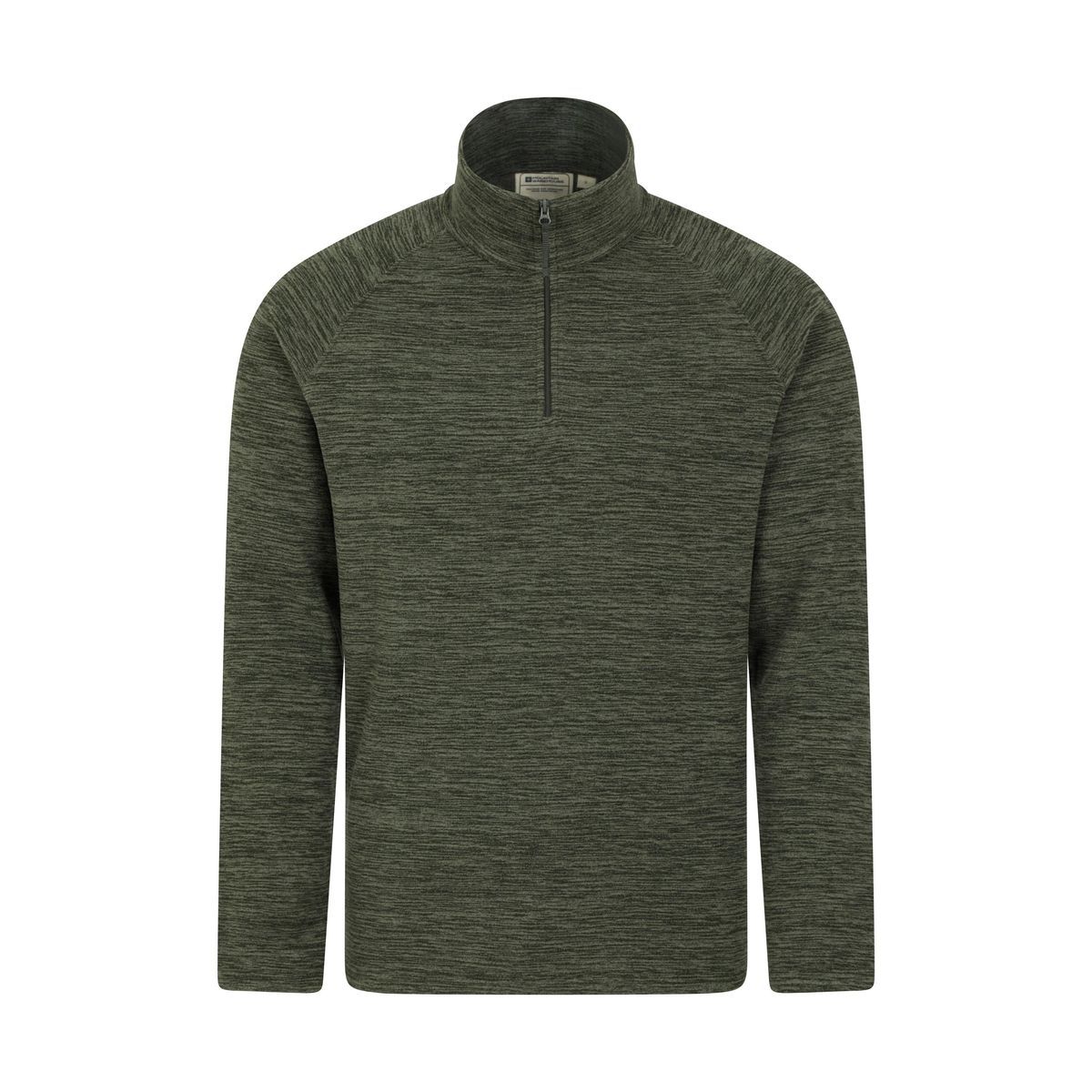Herren Fleece-Pullover mit halbem Reißverschluss