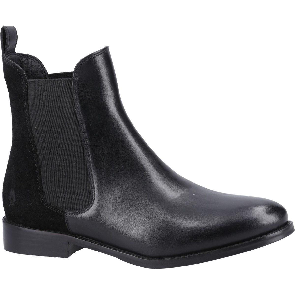 Hush Puppies Colette Wildleder Damen Schwarz Stiefel