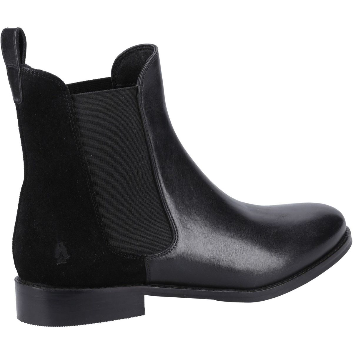 Chelsea-Stiefeletten aus Materialmix