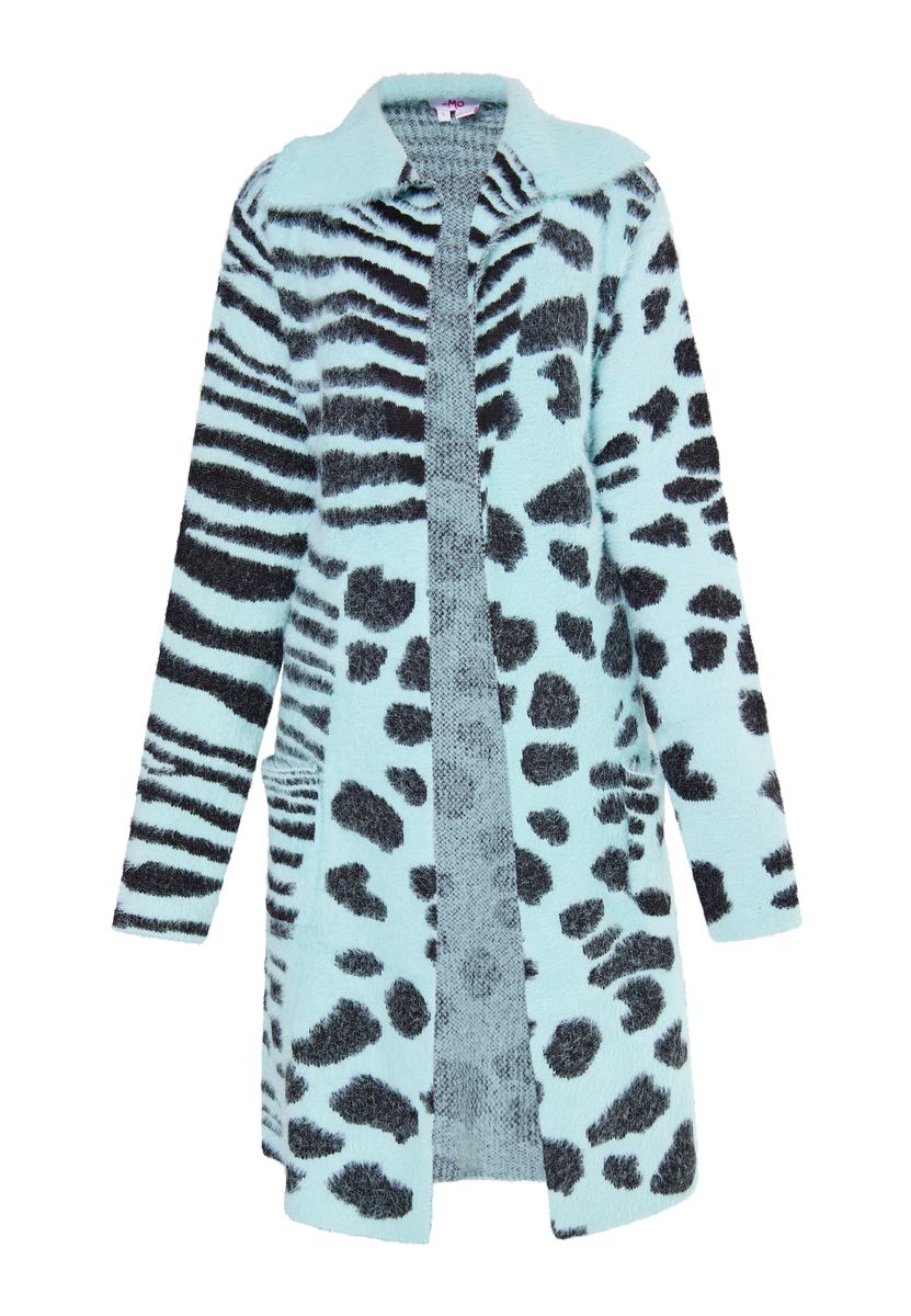 Mymo Strickcardigan Damen Lagune Minze