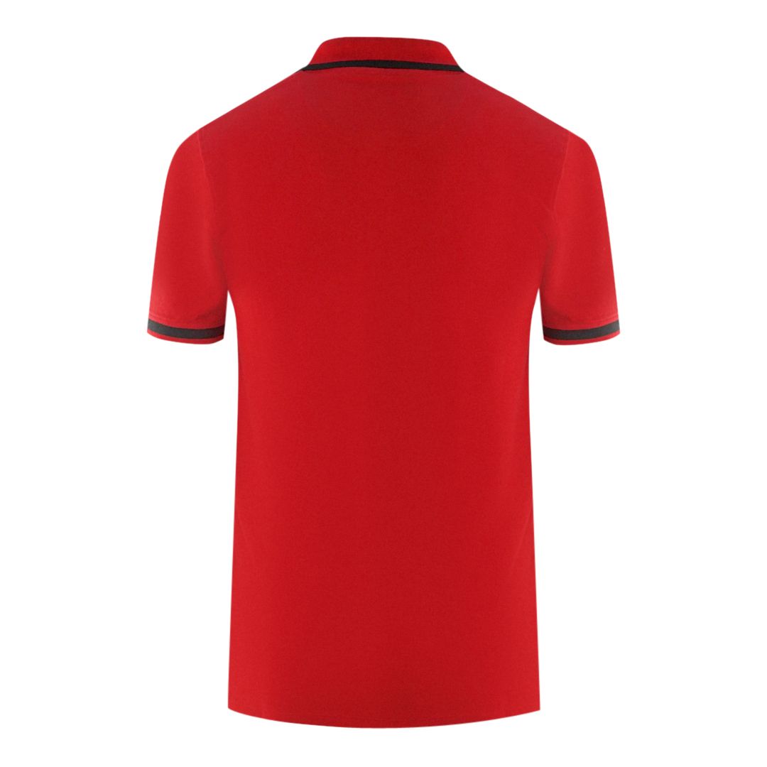 Klassisches Piqué-Poloshirt mit Wappen