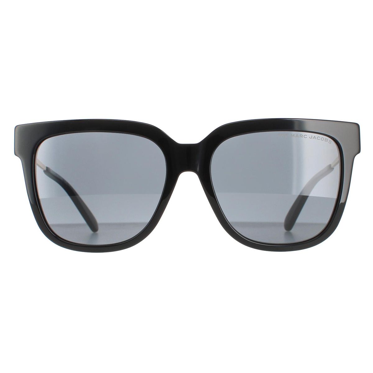 Quadratische Sonnenbrille mit grauen Gläsern
