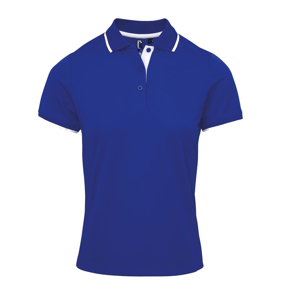 Damen Kontrast Coolchecker Poloshirt