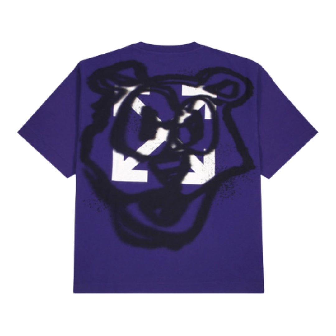 Skate-T-Shirt mit Teddybär-Grafik
