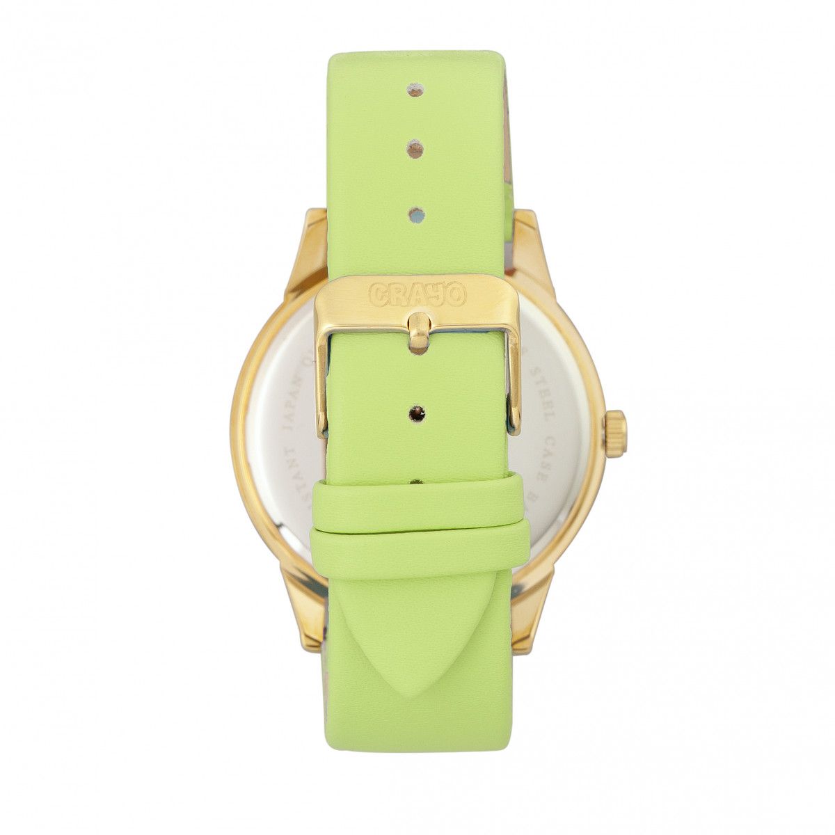 Armbanduhr mit Sonnenschliff-Muster