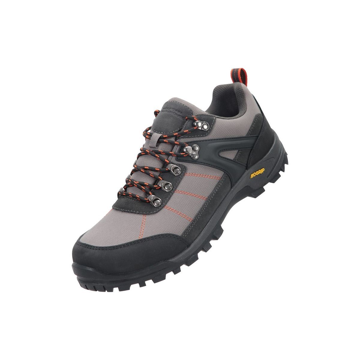 Mountain Warehouse Herren Sturm Wildleder IsoGrip Walking Schuhe (dunkelgrau)