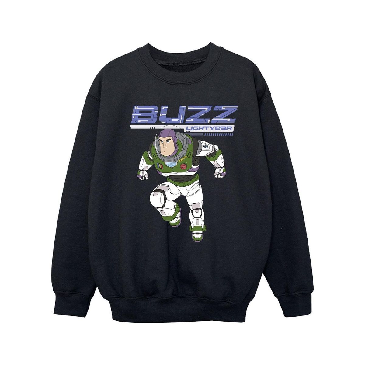 Buzz Lightyear Grafik Rundhals Sweatshirt