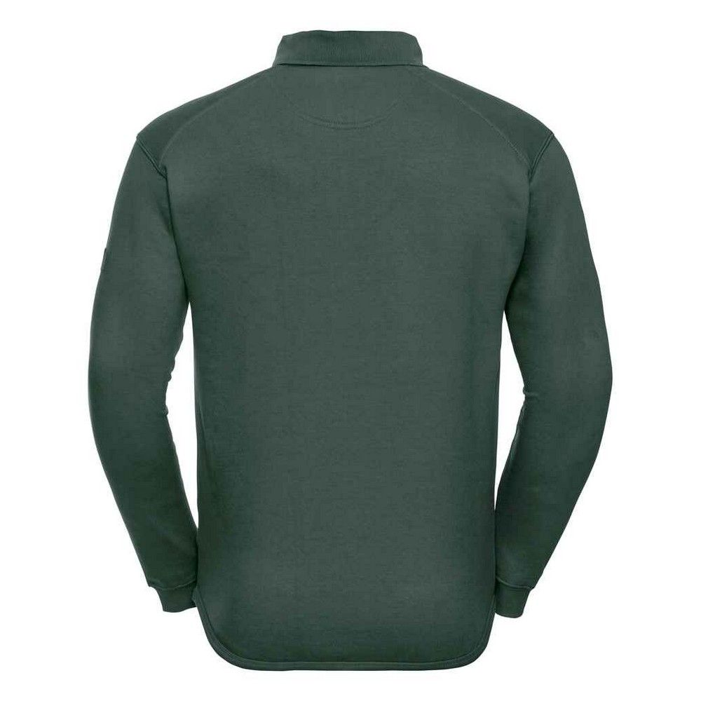 Schwerer Utility-Pullover mit Polokragen