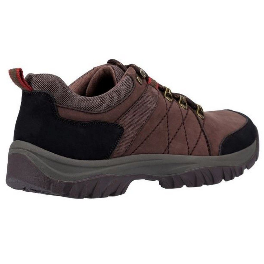 Robuster Nubukleder Walking-Schuh