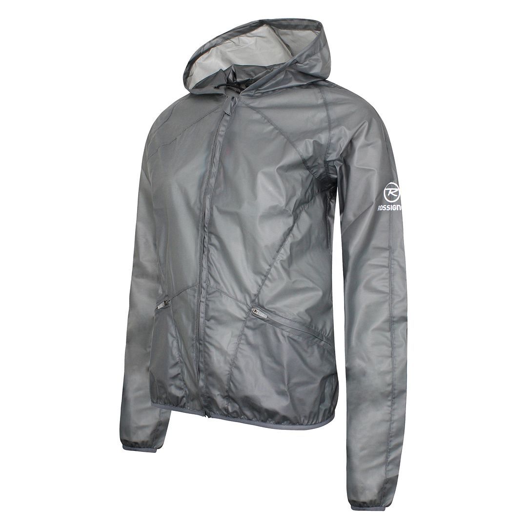 Leichte transparente Kapuzenjacke