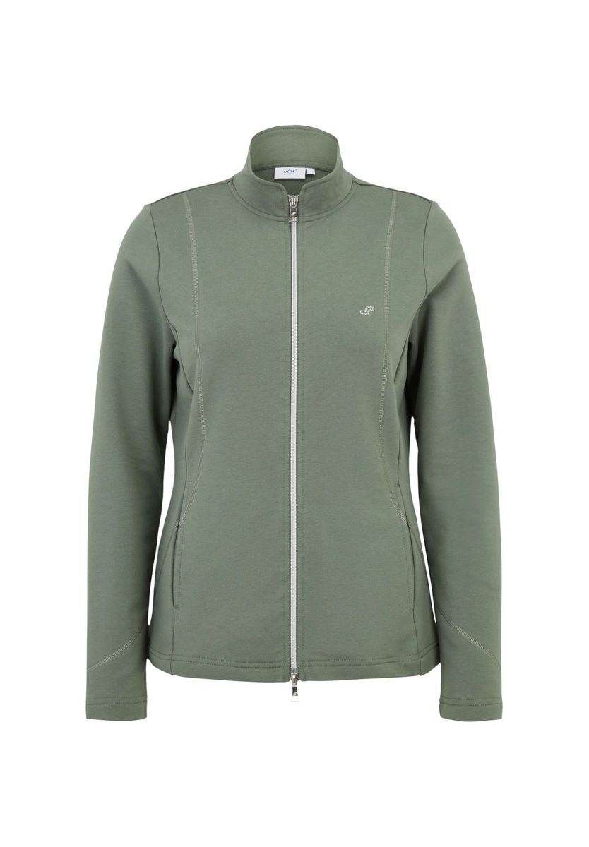 Sportliche Sweatshirtjacke mit Reißverschluss