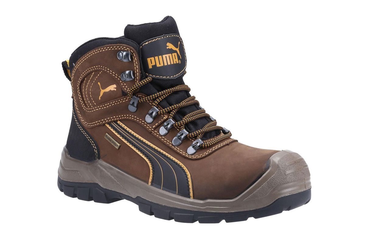 Wasserdichte Sicherheitsstiefel aus Vollleder