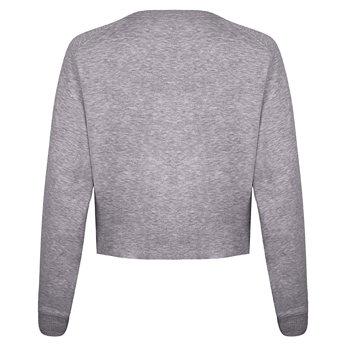 Kurz geschnittenes Raglan-Sweatshirt mit Skizzen-Print