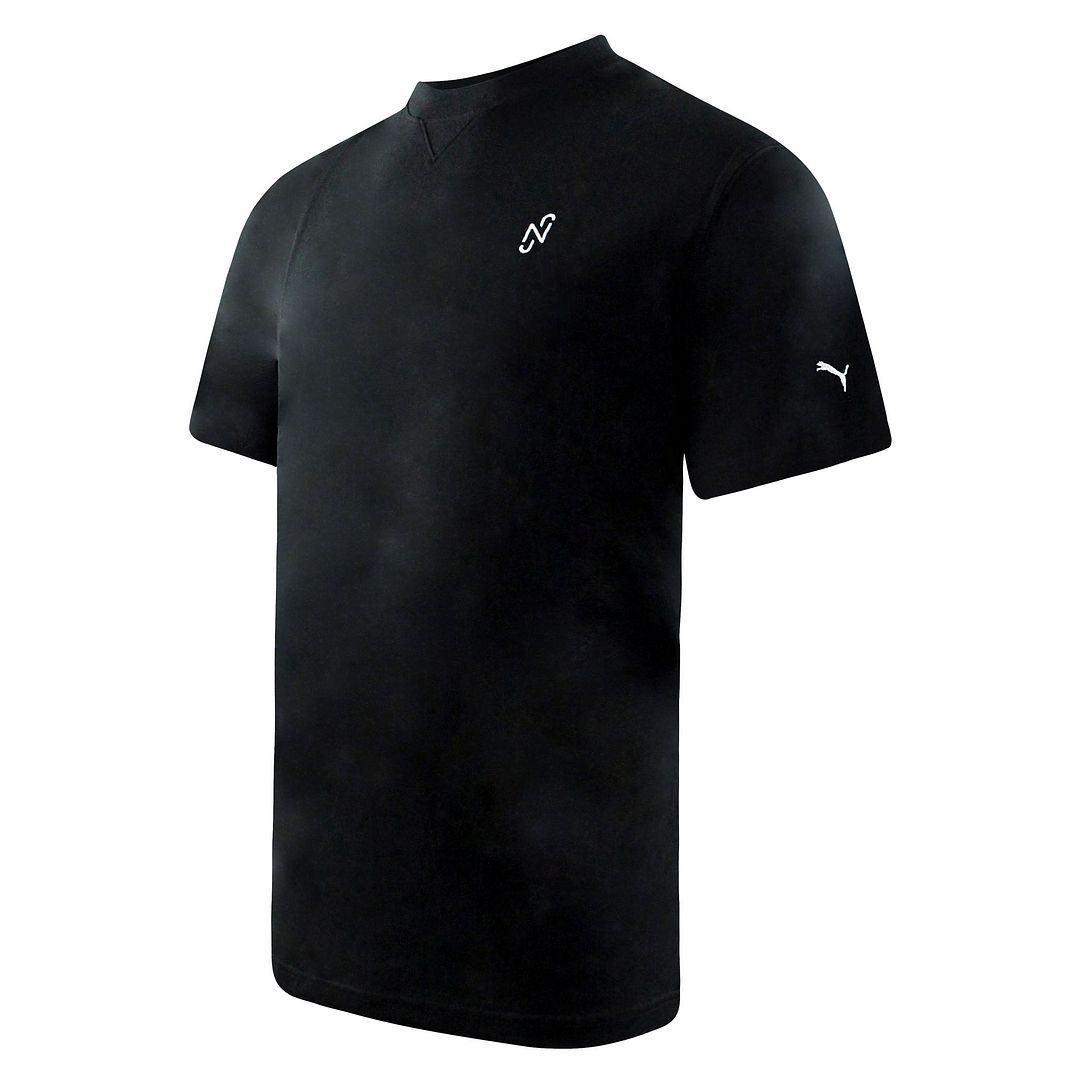 Kurzarm-T-Shirt mit Signatur-Logo