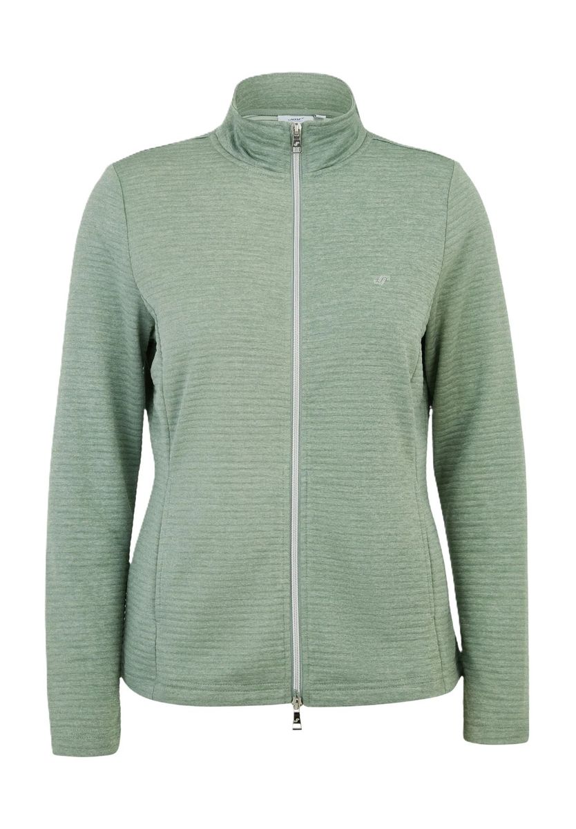 Lässige Strickjacke mit Reißverschluss