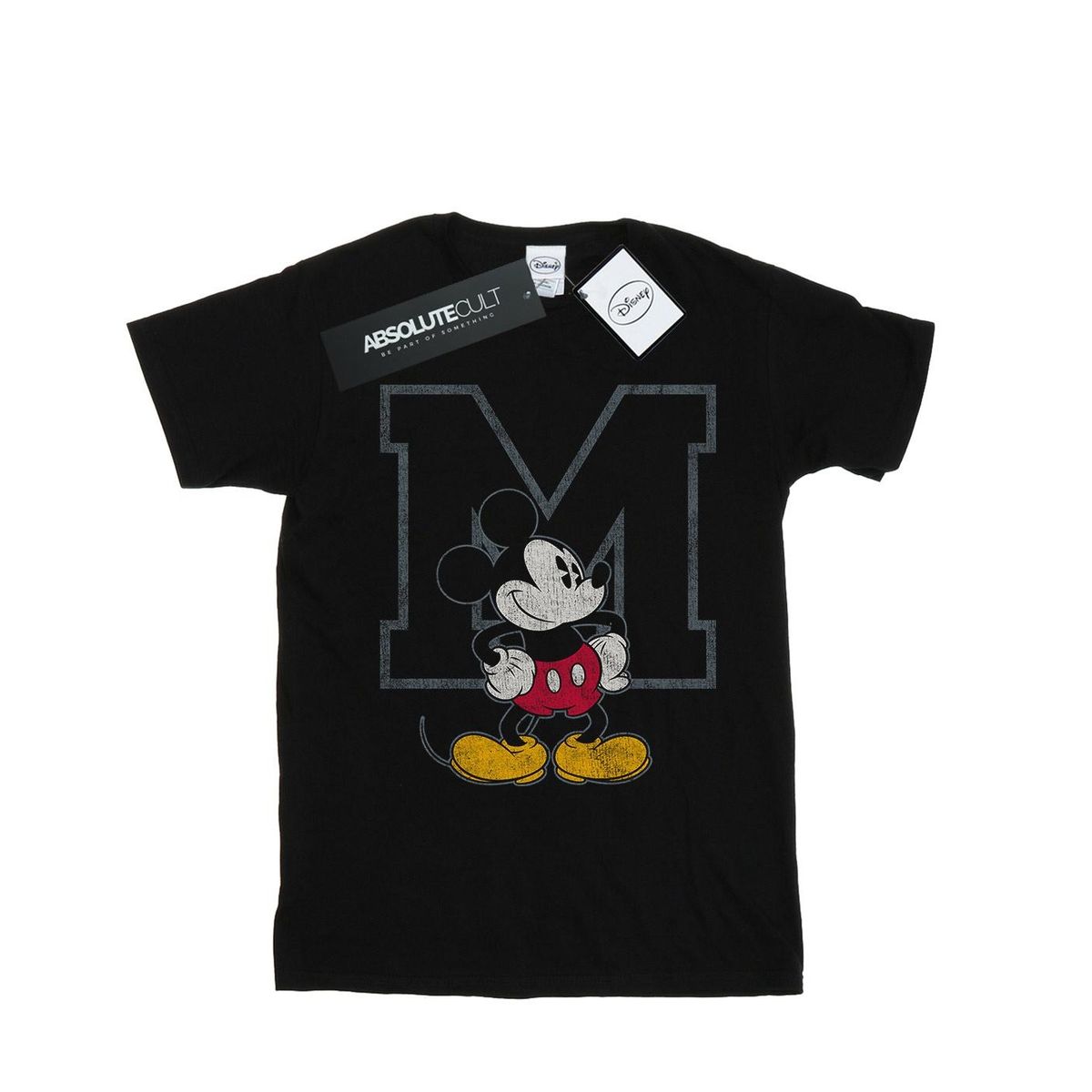 Disney - "M" T-Shirt für Damen (Schwarz)