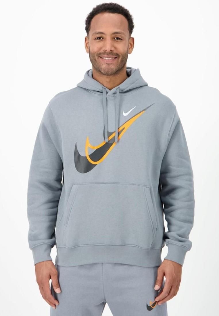 Grafischer Fleece Kapuzenpullover und Jogginghose