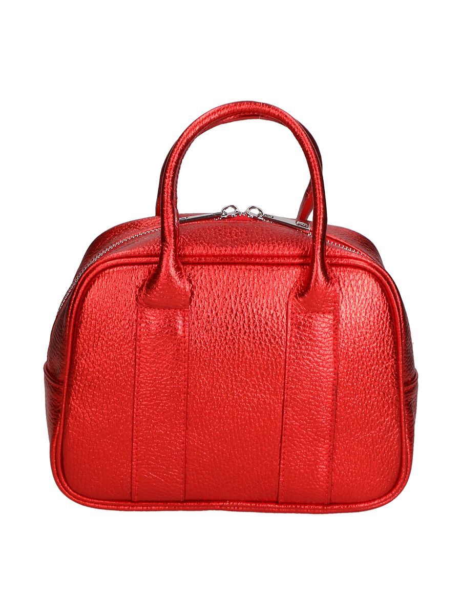 Mini Metallic Handtasche mit Henkel