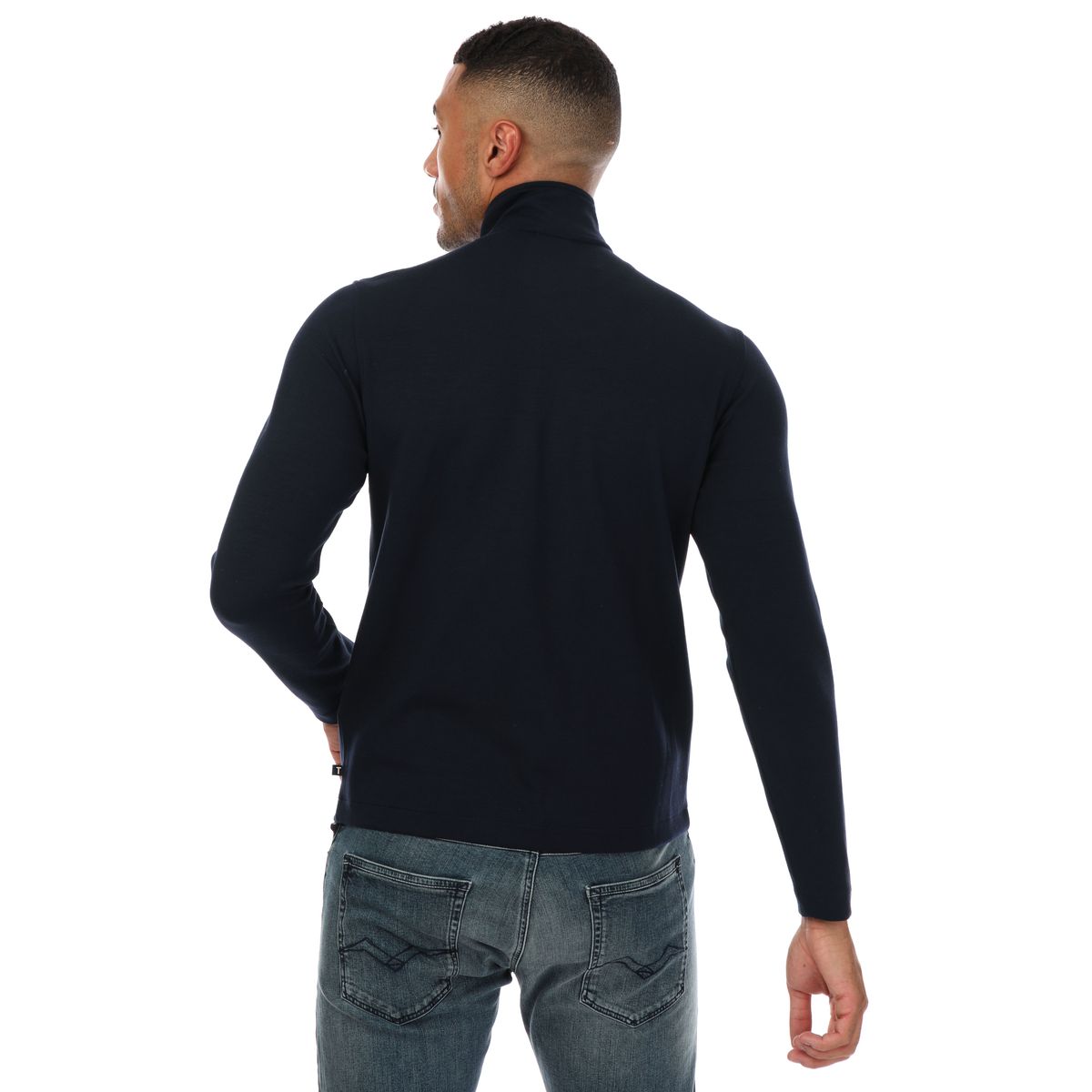 Schmal geschnittenes Sweatshirt mit Streifen