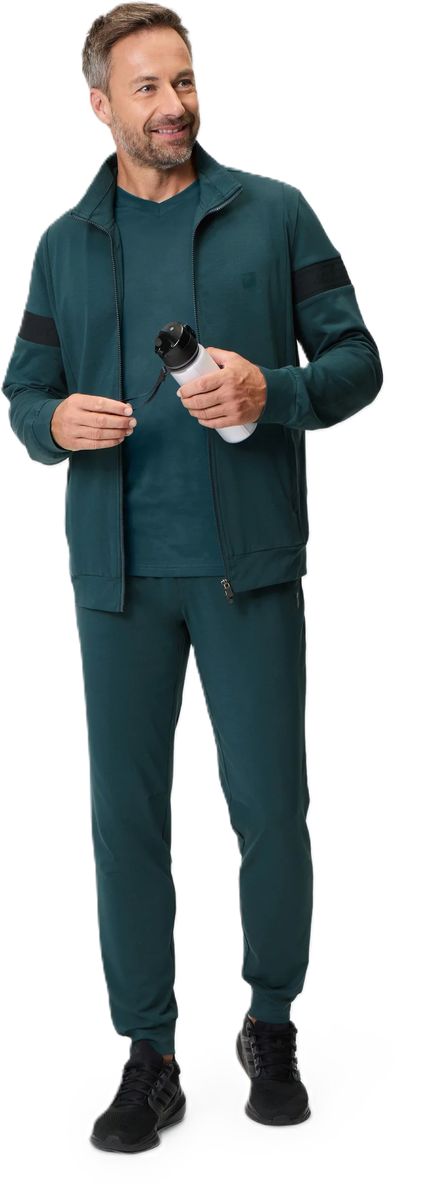 Sportliche Herren Track Jacke mit Reißverschluss