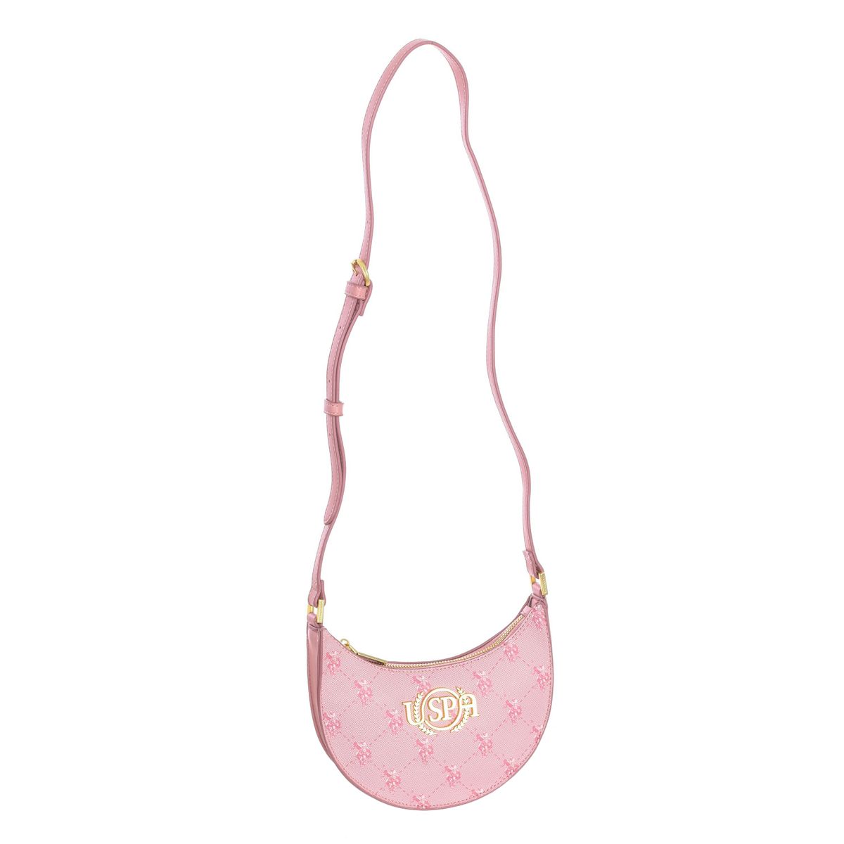 US Polo Assn. Monogramm Halbmond-Tasche