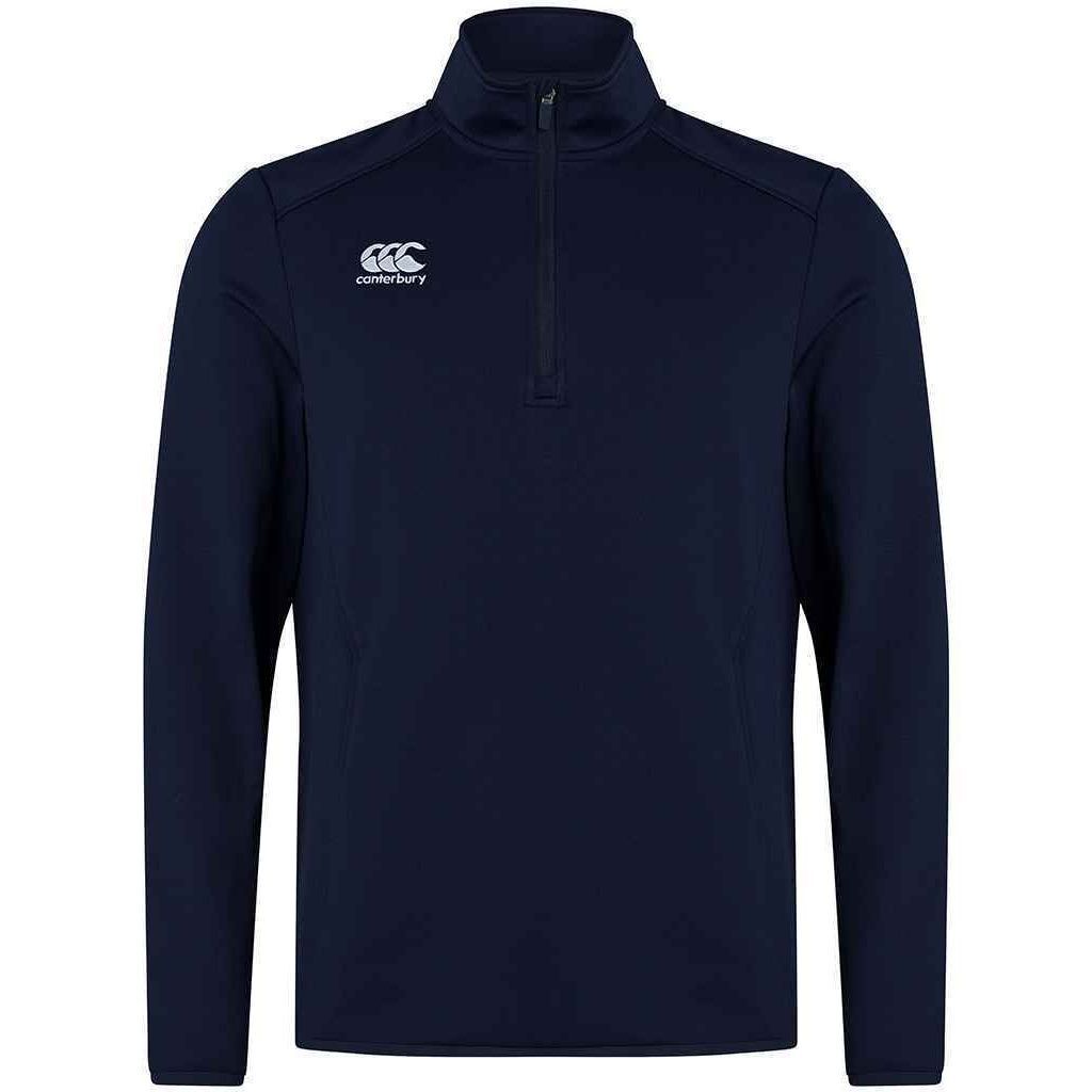 Canterbury Herren Club Zip Neck Track Top (Marine)