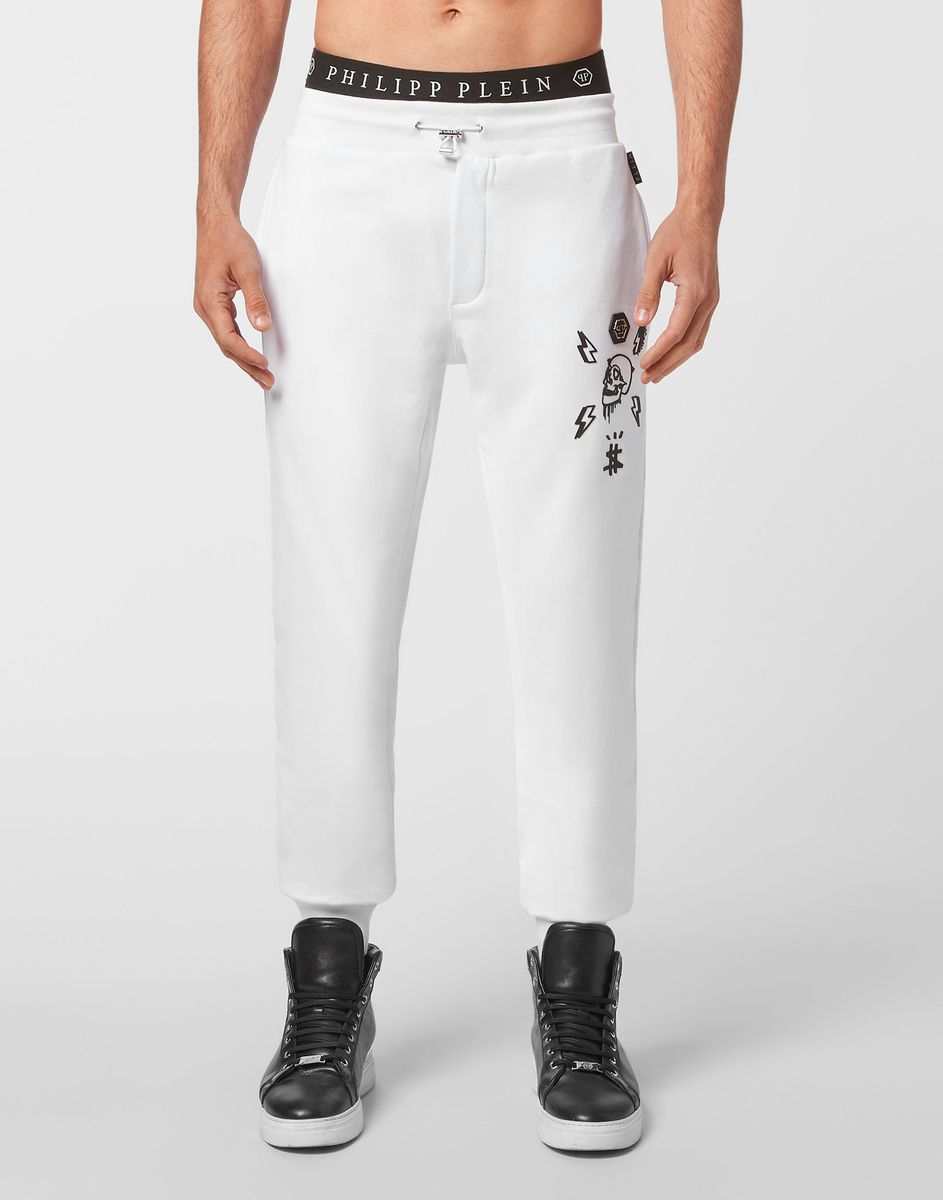Lässige Sweatpants mit Grafikprint
