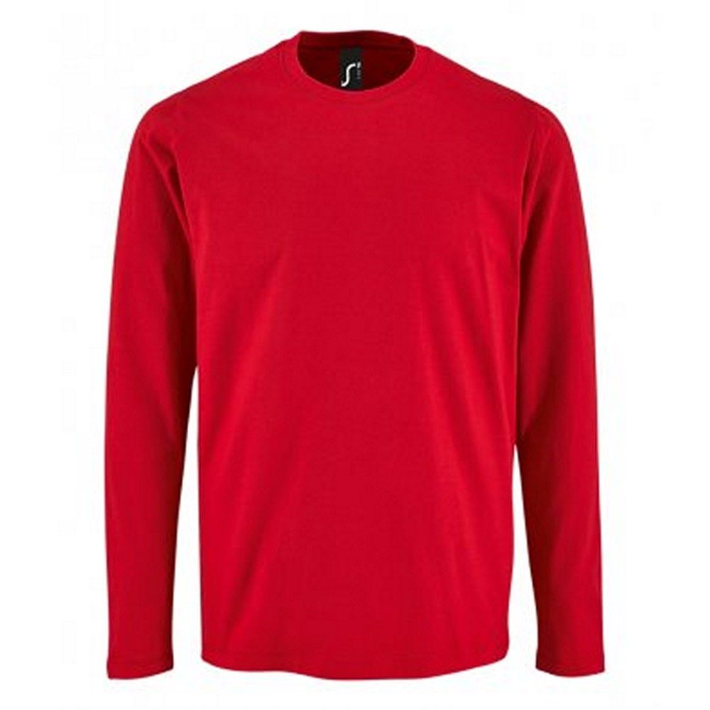 Klassisches Langarmshirt mit Rundhalsausschnitt