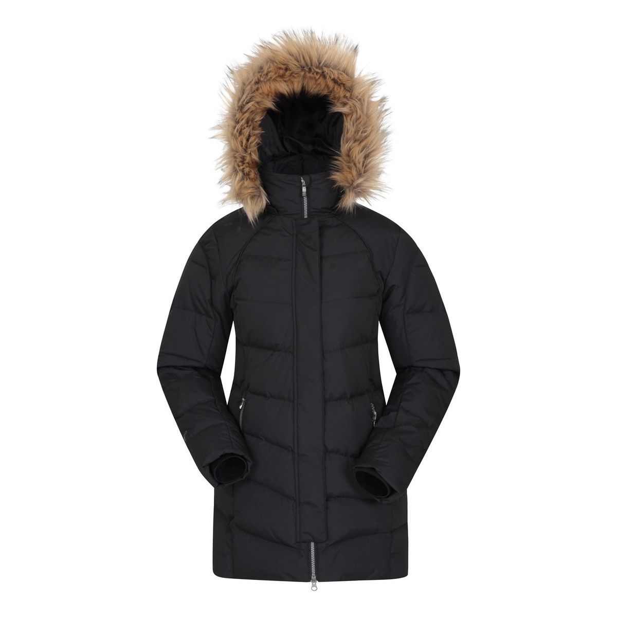 Mountain Warehouse - "Isla II" Daunenjacke für Damen (Pechschwarz)