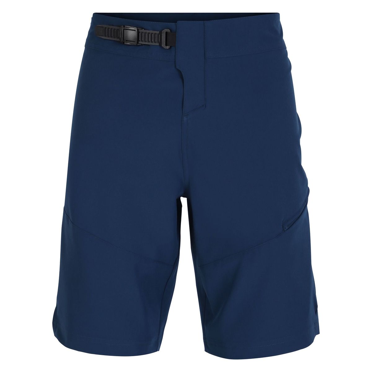 Marineblaue, schnell trocknende, aktive Shorts