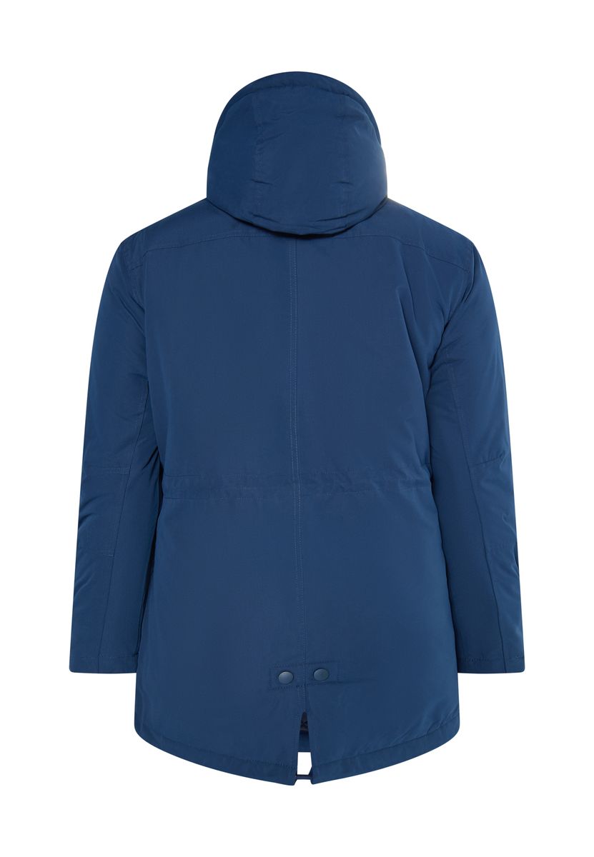 Wattierter Utility-Parka mit Kapuze