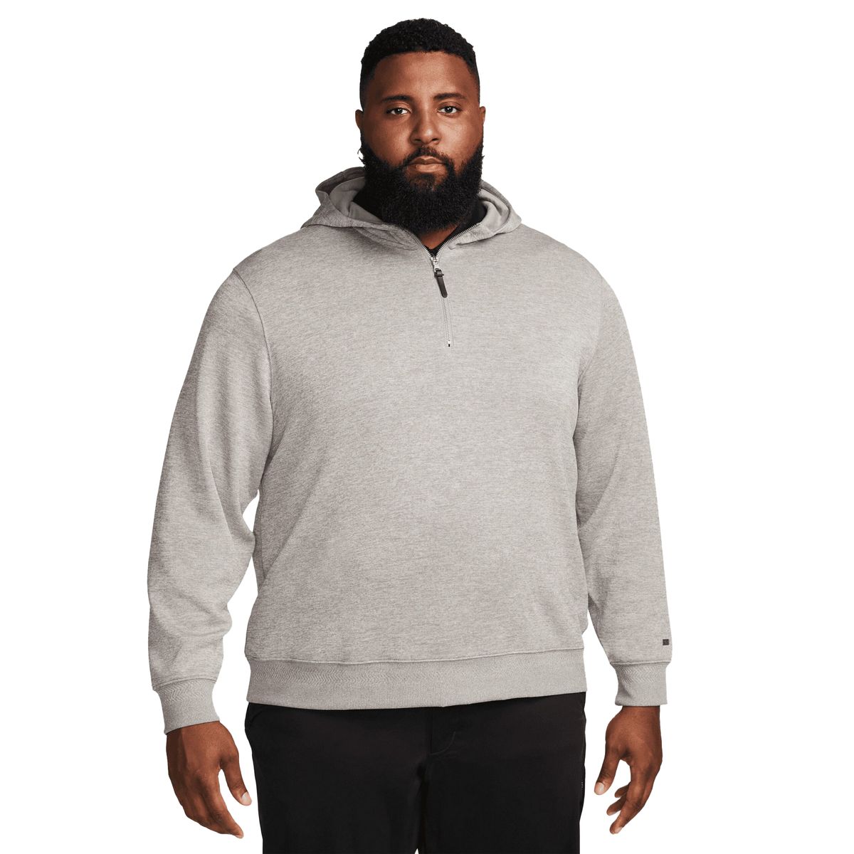 Nike Herren Dri-FIT Golf Hoodie (Weiß/Staub/Gebürstetes Silber)