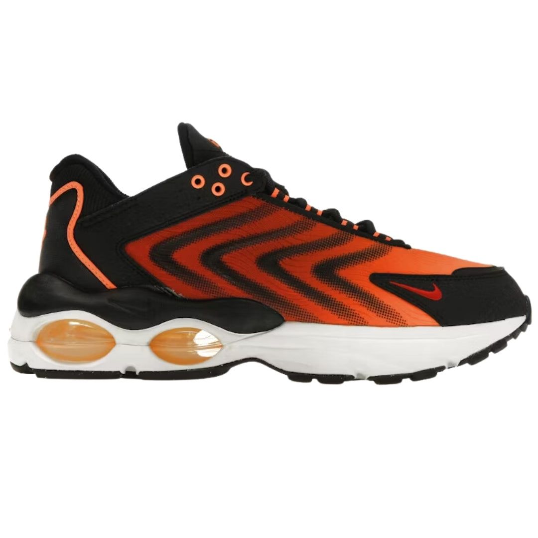 Orange-schwarzer Air Max Trainer