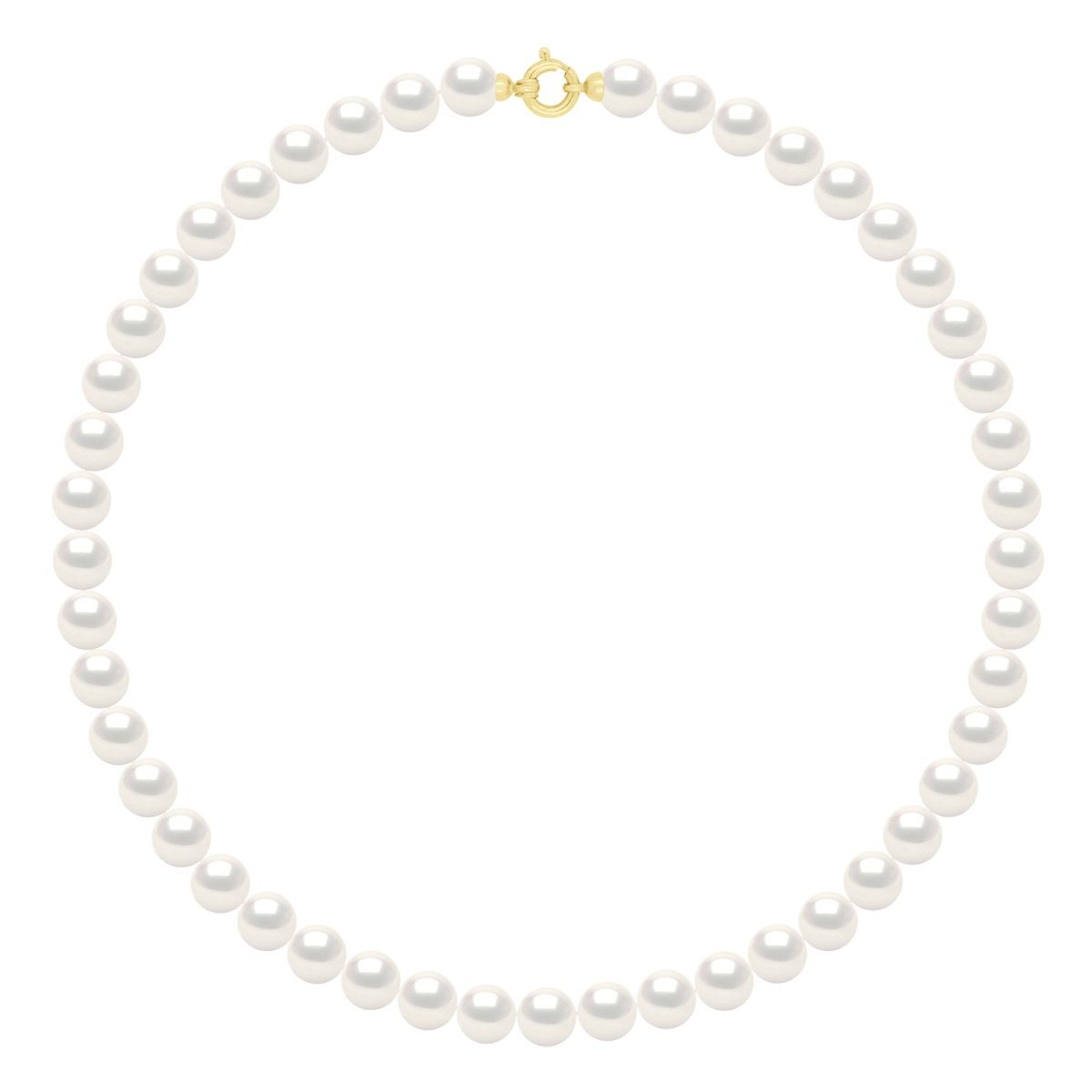 Elegante Halskette mit Zuchtperlen