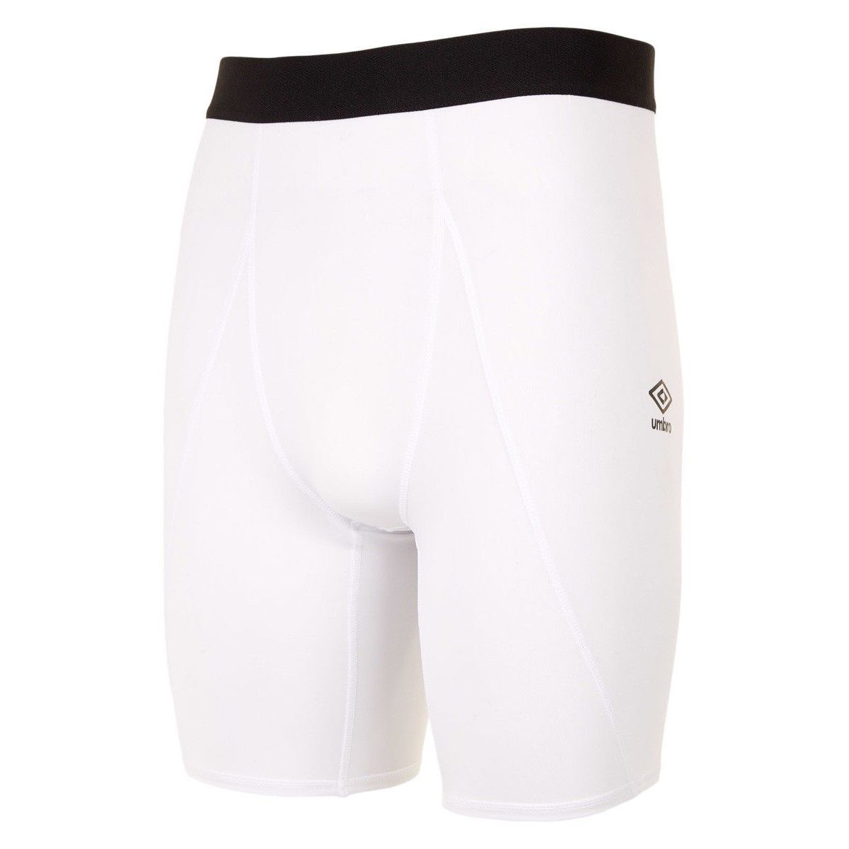 Umbro Herren Core Power Logo Base Layer Shorts (Weiß)