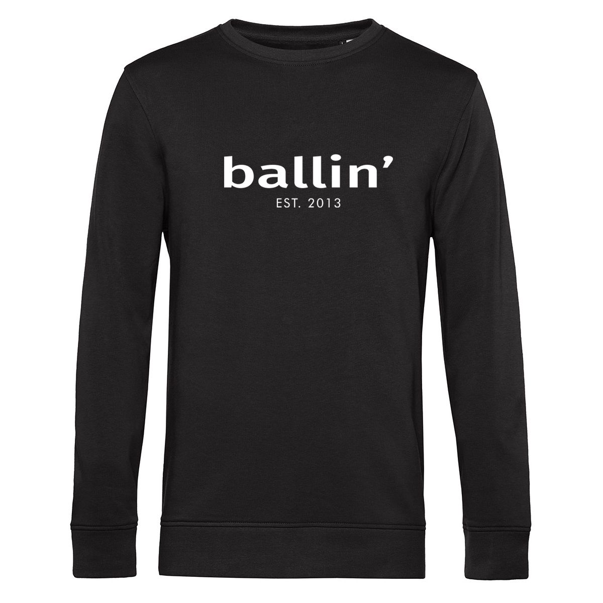 Klassisches Sweatshirt mit Rundhalsausschnitt