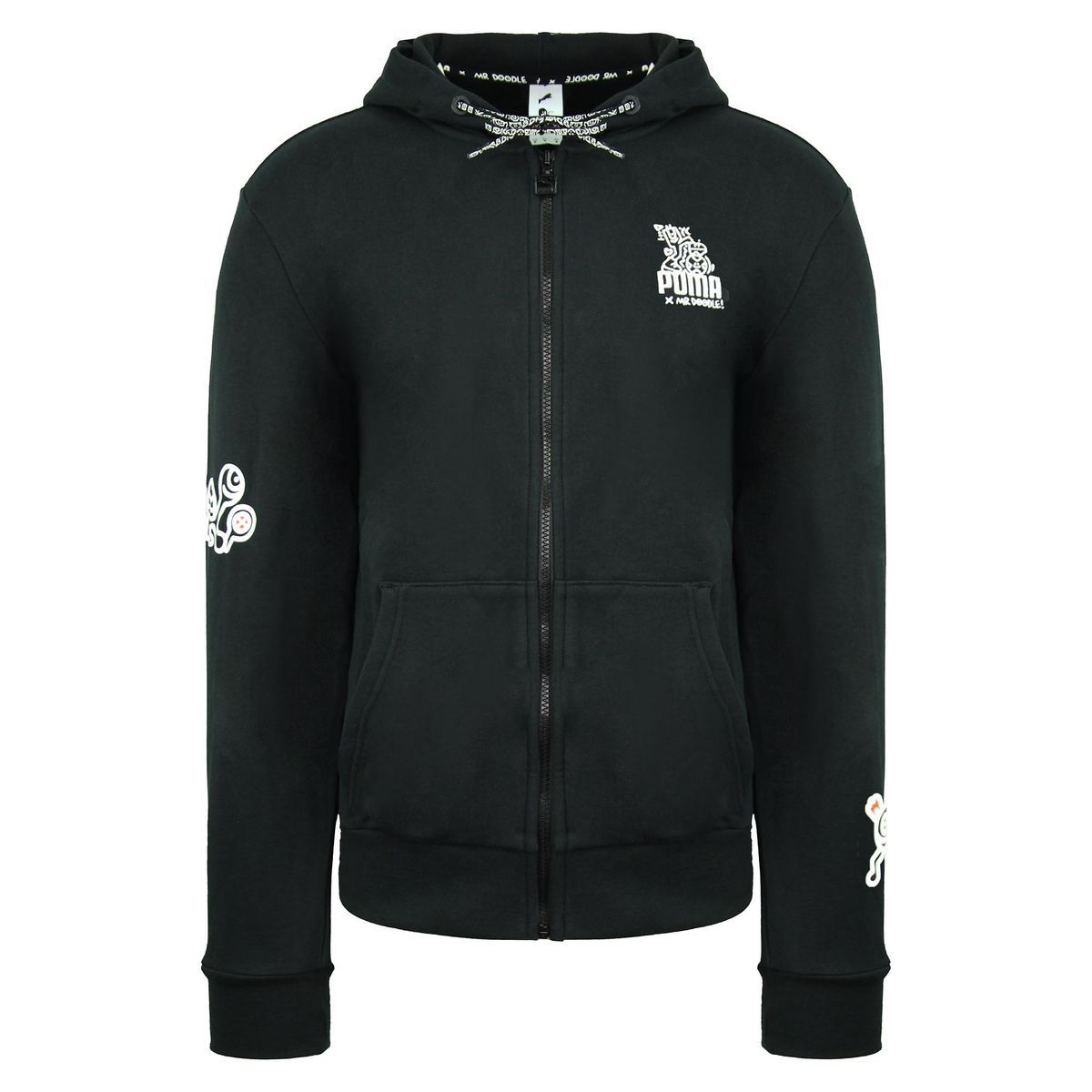 Puma x Mr. Doodle Kapuzenpullover mit Reißverschluss