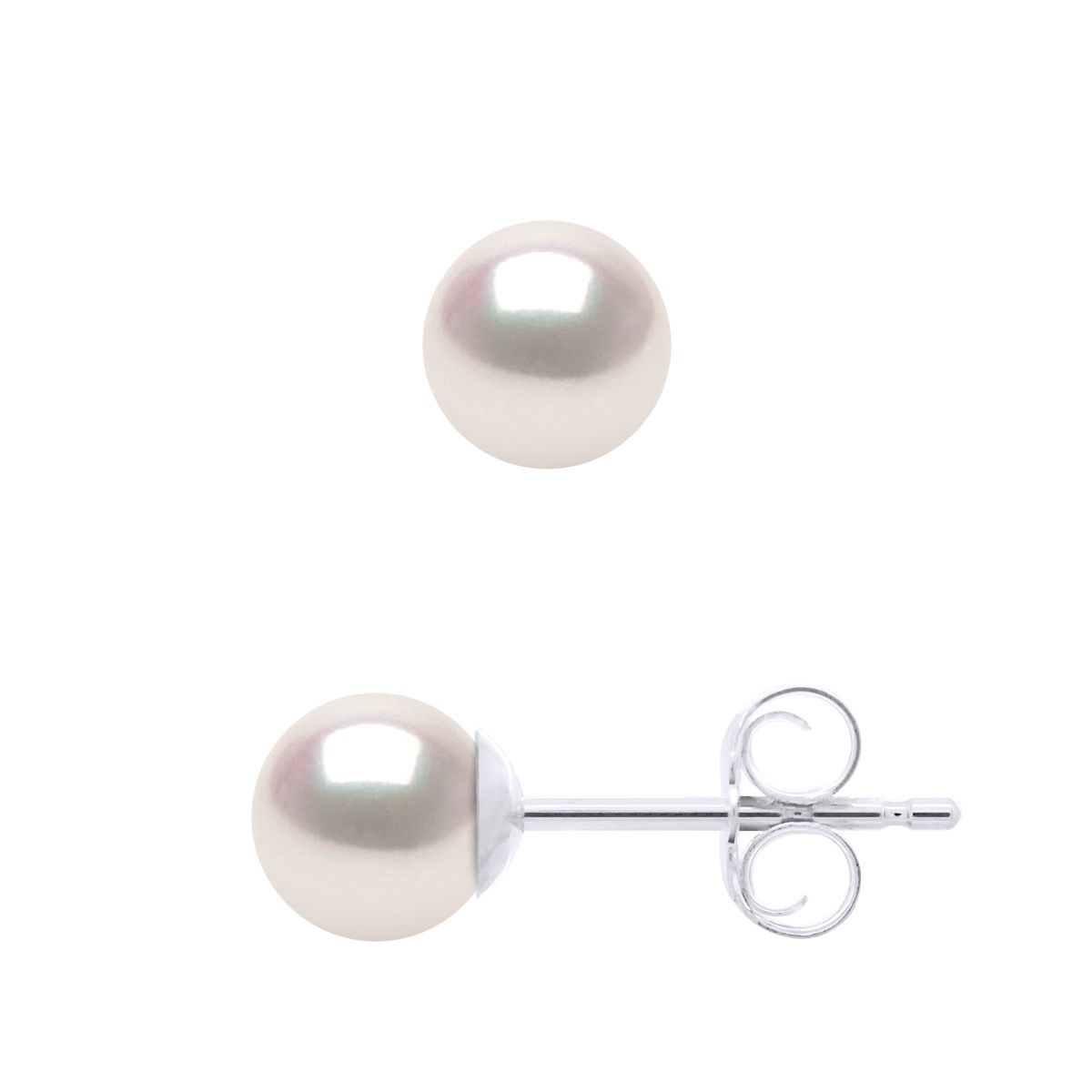 Elegante japanische Akoya Perlenstecker