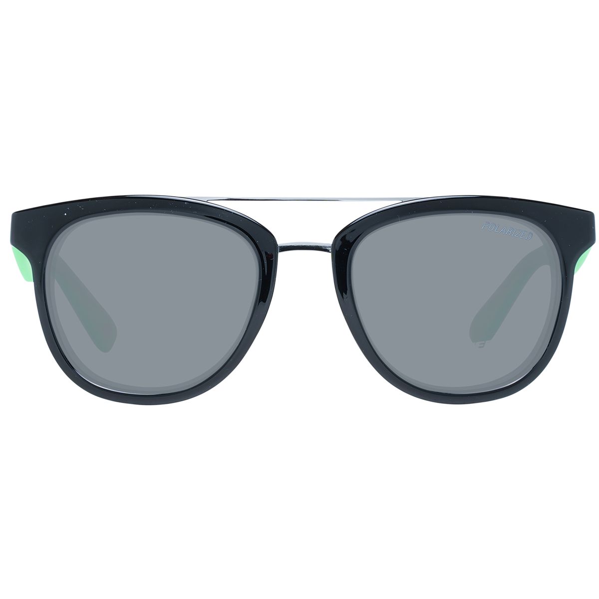 Polarisierte Doppelsteg-Sonnenbrille in Quadratform