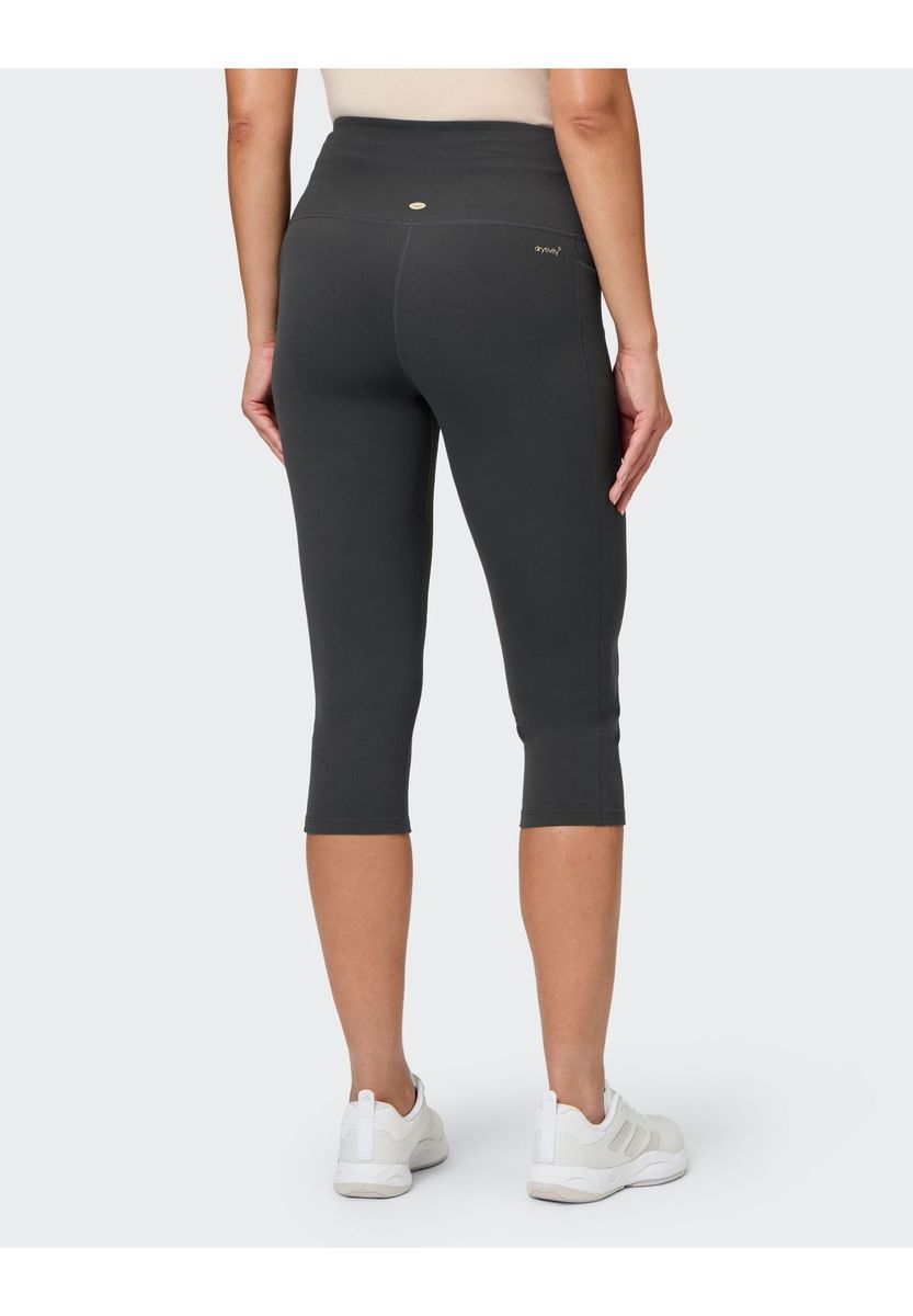 Damen Performance Capri Leggings mit Taschen
