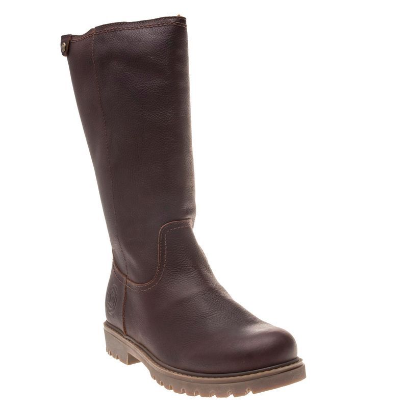 Wasserdichte Lederstiefel im Biker-Stil