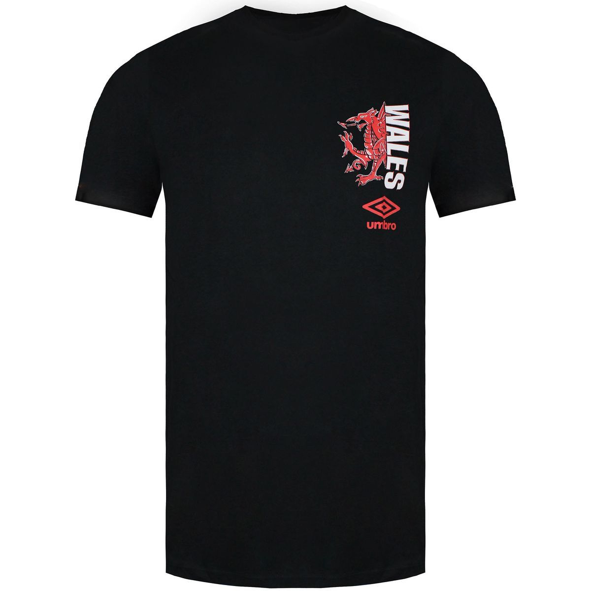 Wales Drache Illustriertes Grafik T-Shirt