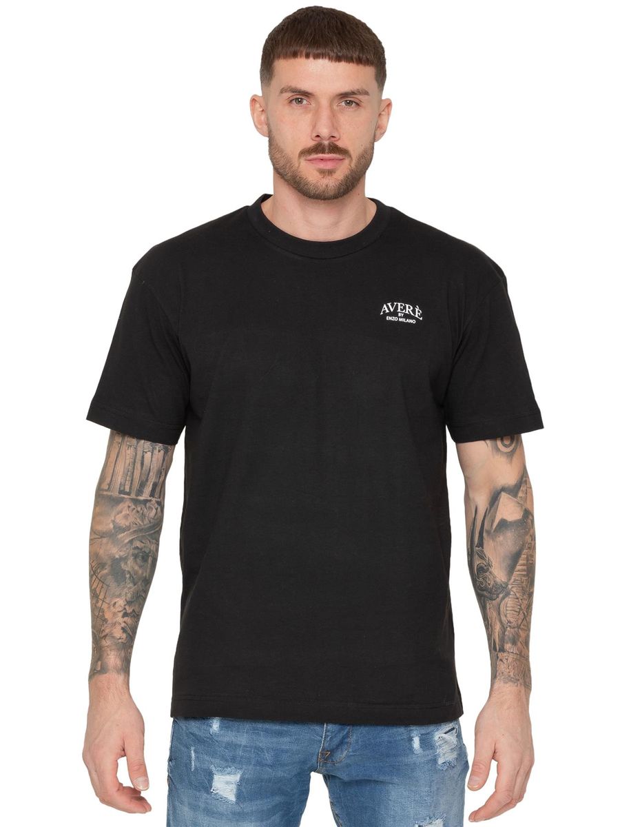 Herren-T-Shirt mit übergroßem Logo