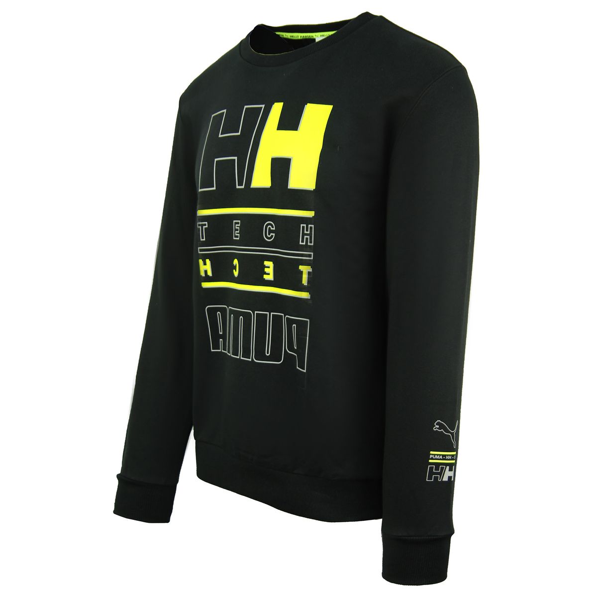 Grafik-Print Kollaborations-Rundhals-Sweatshirt