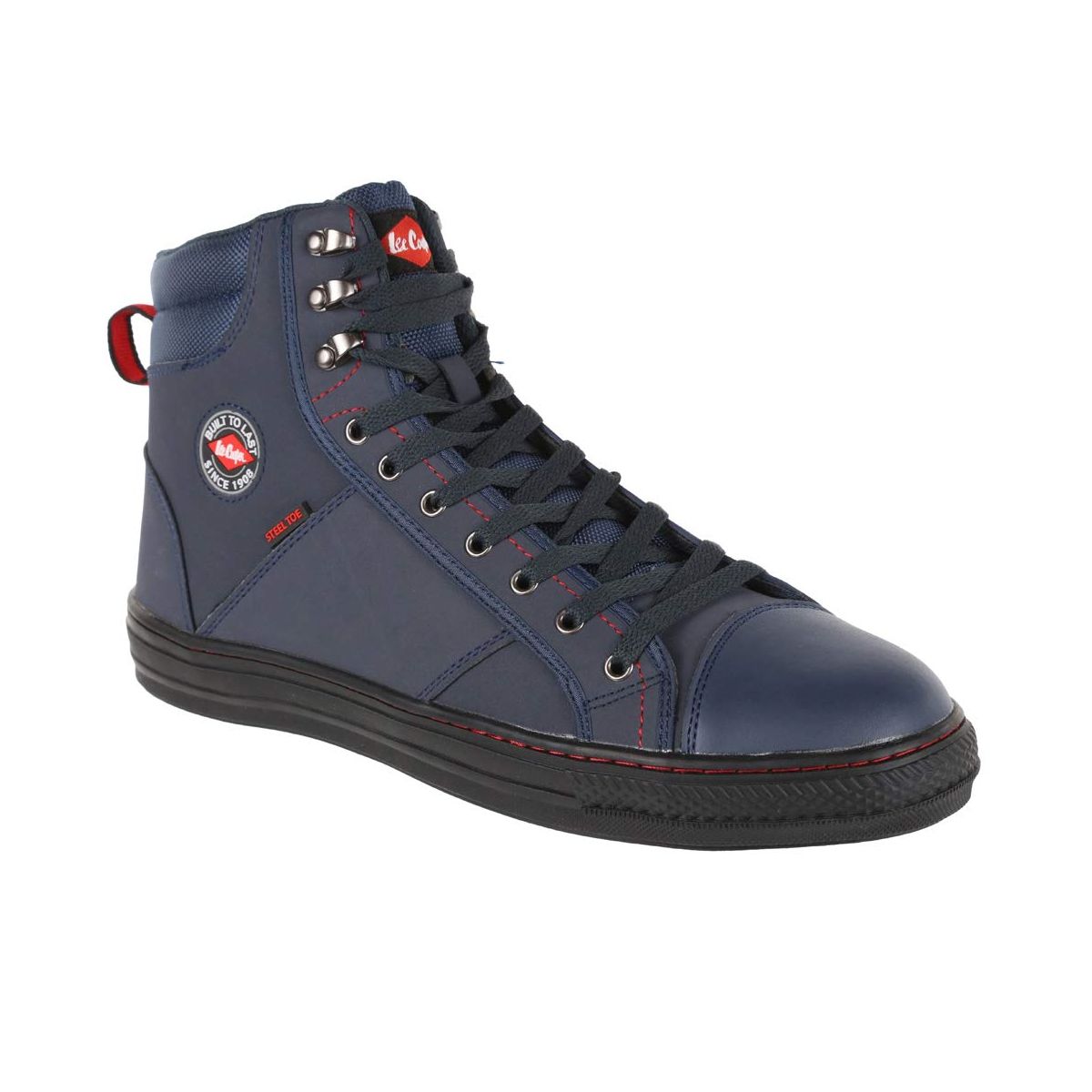 Lee Cooper - Herren/Damen Unisex Sicherheitsschuhe, Nubukleder (Marineblau)
