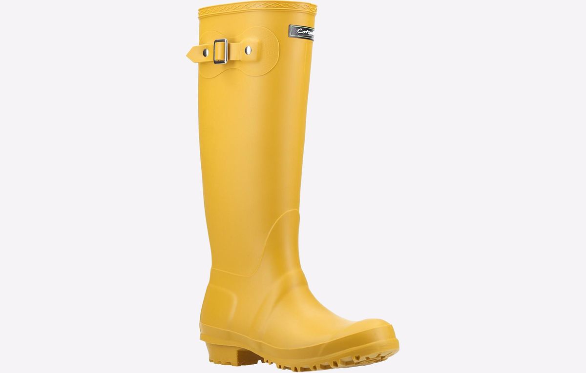 Klassische Hohe Stiefel mit Seitenschnalle