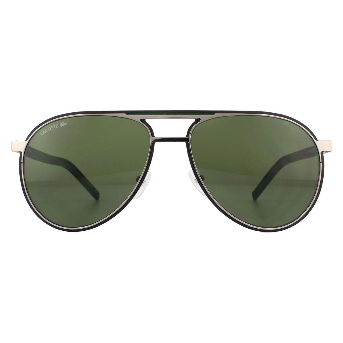 Aviator Sonnenbrille glänzend Grau