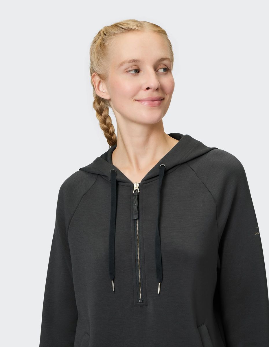 Damen Active Half-Zip Kapuzenpullover